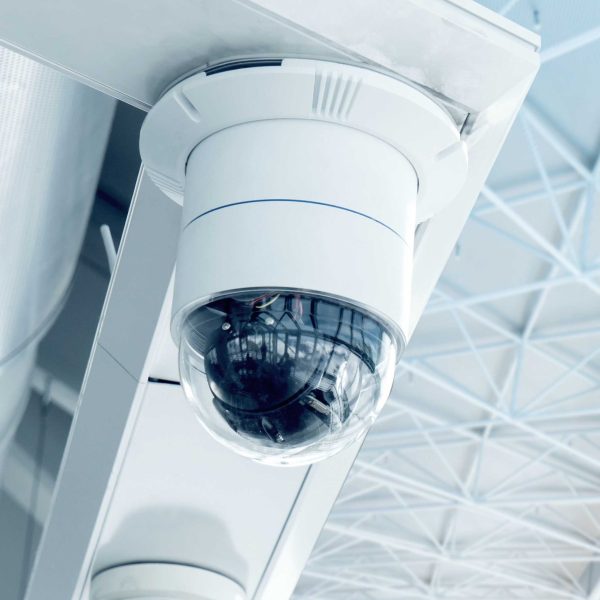 Security, CCTV camera in the office building
